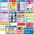 Music Laminated Daydream Wallchart Set 30 Pack