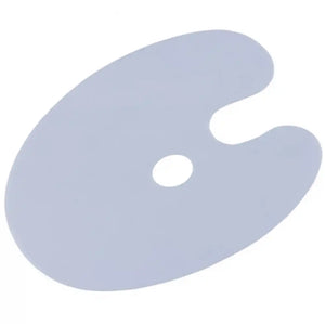Jakar Large Flat Oval White Palette