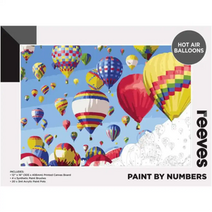 Reeves Paint by Numbers 12x16 inch - Ballons