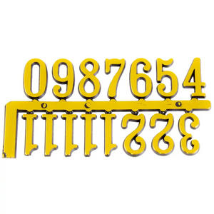 Kitronik Arabic Gilt Numeral 20mm
