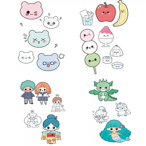 10 Step Drawing: Kawaii Book