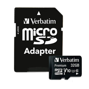 Verbatim Micro SD Card 32GB with Adaptor