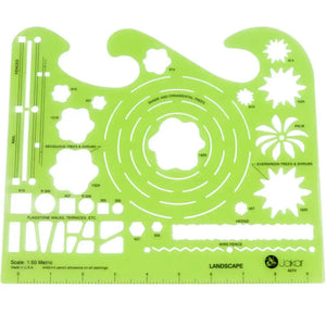 Jakar Landscape Template 202x171mm