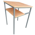 Walsh Drawing Table with Sloped Top Half Shelf