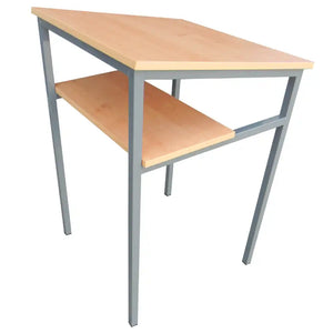 Walsh Drawing Table with Sloped Top Half Shelf