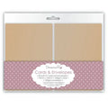 Dovecraft Brown Mini Kraft Rectangle A7 Cards 20 Pack
