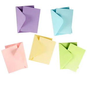 Icon Pastel Cards and Envelopes 50 Pack