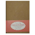 Dovecraft Brown Card Kraft Rectangle 5x7inch 10 Pack