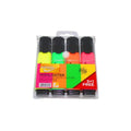 Supreme Highlighter 4 Pack Assorted Colours