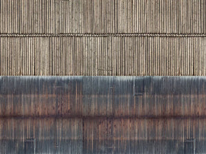 Noch 3D Cardboard Sheet "Timber Wall"