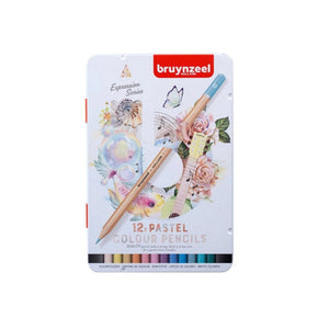 Bruynzeel Expression Pastel Shades Pencils 12 Set