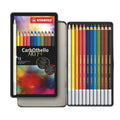 Stabilo Chalk Pastel Pencils - Tin Of 12 - Assort Cols