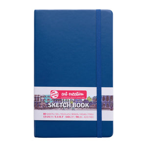Talens Sketchbook 13x21cm 140g 80 Sheets - Blue