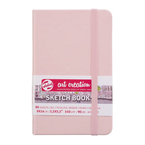 Talens Sketchbook 9x14cm 140g 80 Sheets - Pink