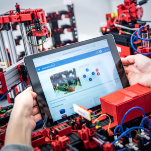 Fischertechnik Training Factory Industry 4.0 24V with PLC Connection Board
