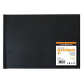 Graduate Hardback Sketchbook A4 Landscape 130g 46 Sheets
