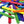 Lollipop Sticks Coloured 500 Pack