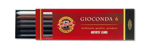 Koh-I-Noor Gioconda Drawing Leads Assorted 6 Pack