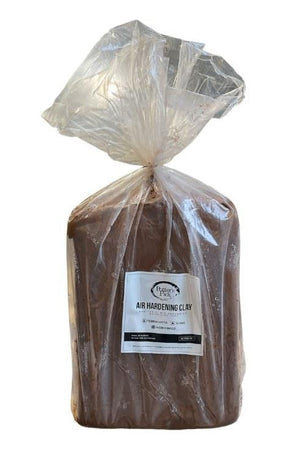 Potters Pick Terracotta Unfibred Air Harding Clay 12.5kg Bag obs25