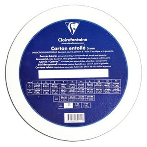 Clairefontaine Round Canvas Board Range