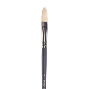 Elements Filbert No. 4 - Long Handle Hog Brush
