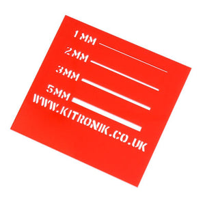 3mm Value Acrylic Sheet 600mm x 400mm Range