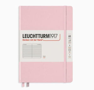 Leuchtturm 1917 Hardcover A5 Ruled Notebook Range