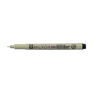 Sakura Pigma Micron 005 Fineliner - 0.20 mm - Black - Single