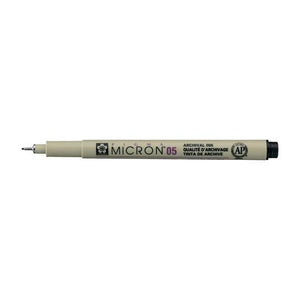 Sakura Pigma Micron 05 Fineliner - 0.45 mm - Black - Single