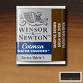Vandyke Brown Half Pan Cotman Watercolour