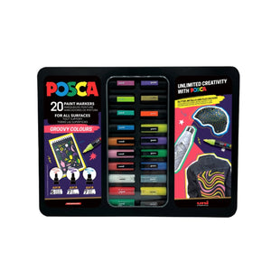 Posca Groovy Colours 20 Set