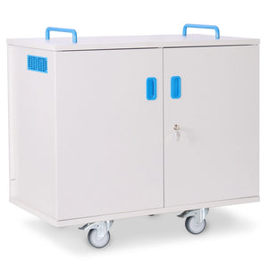 LYTE Laptop Dbl Door Charging Storage Trolley  32