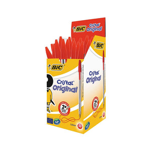 Bic Cristal Ballpoint 50 Pen Range