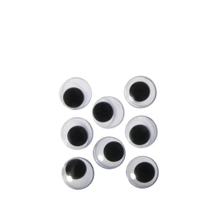 Rayher Plastic Wiggling Eyes Adhesive 20mm