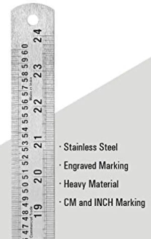 Isomars Steel Ruler 1metre 40inch