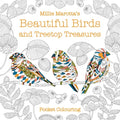 M. Marotta's  Beautiful Birds and Treetop Treasures Colouring Book