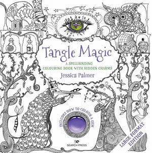 Tangle Magic Colouring Book Large Format