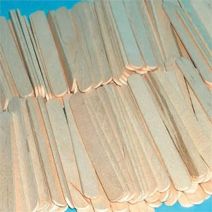 Lolopop Natural Craft Sticks 100 Pack