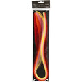 Quilling Strips Reds & Yellows 100 Pack