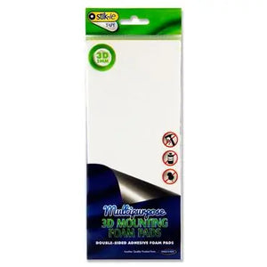 Stik-ie 3D Mounting Foam Pads 240 Pack