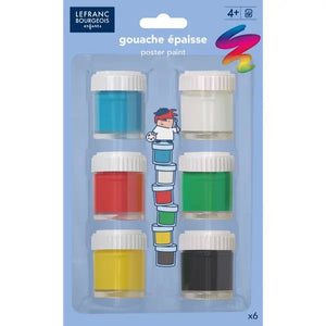 LB Enfant Poster Colour Pots 6x22ml Set