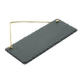 Rough Cut Laser Engraving Slate Sign 300x120x5mm