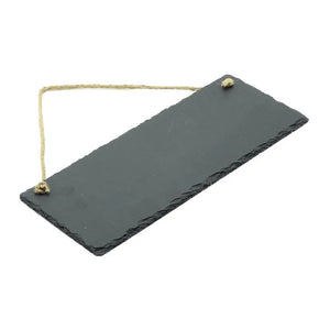 Rough Cut Laser Engraving Slate Sign 300x120x5mm