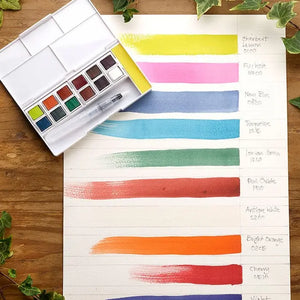 Derwent Inktense Paint 12 Pan Palette