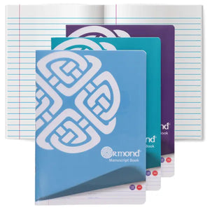 Ormond Durable Manuscripts Book A4 120pg Assorted Colours