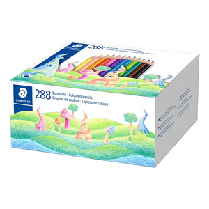 Staedtler Wood Free Colouring Pencils Classpack 288 Box