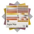 First Editions 6x6inch Metallic Paper Pad