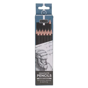 Icon Graphite Pencils 12 Pack Range