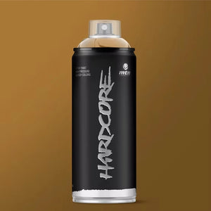 Montana Hardcore Spray Paint 400ml Metallic Colour Range