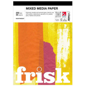 Frisk Mixed Media Paper Pad Range